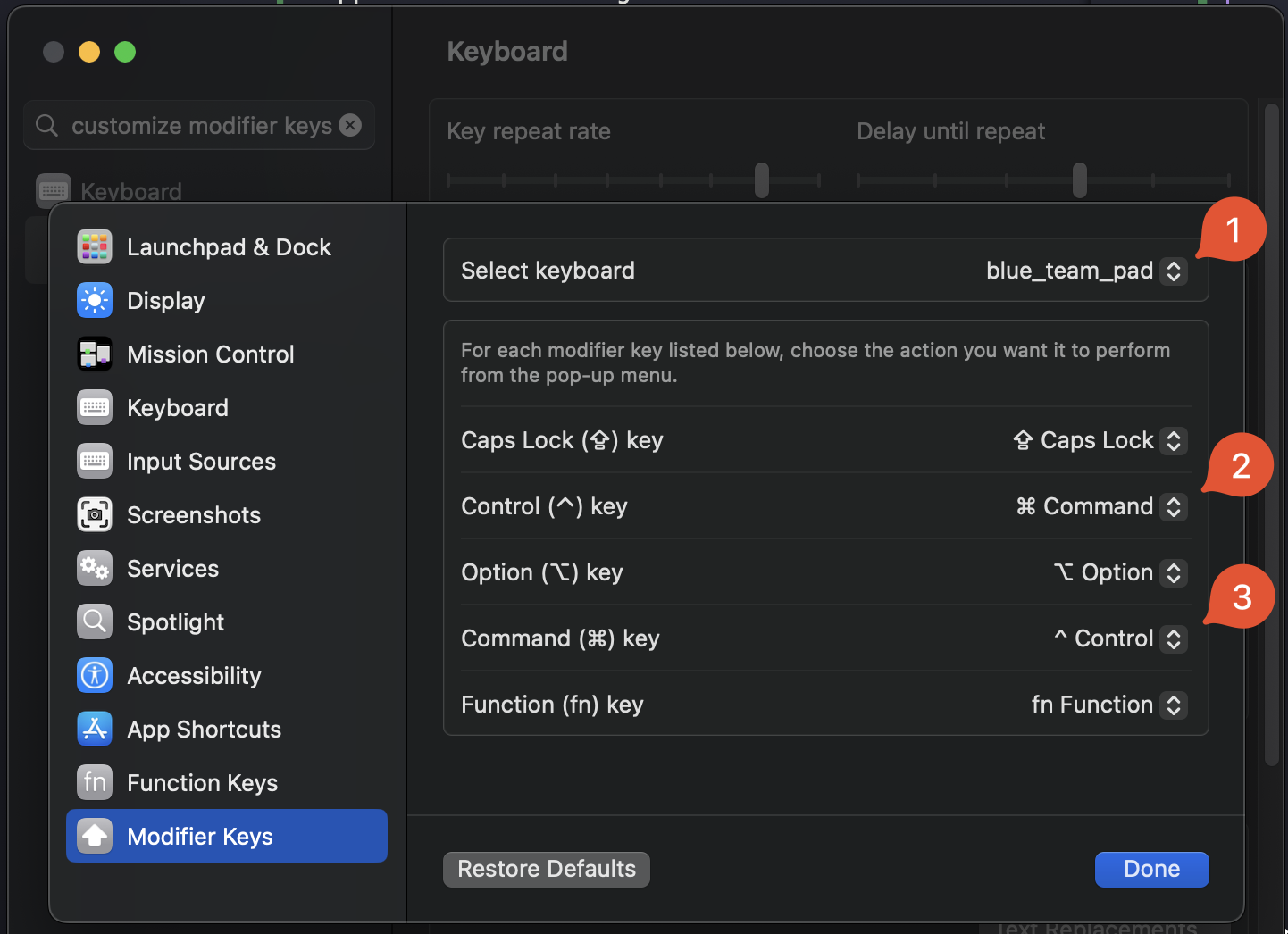 Mac Settings