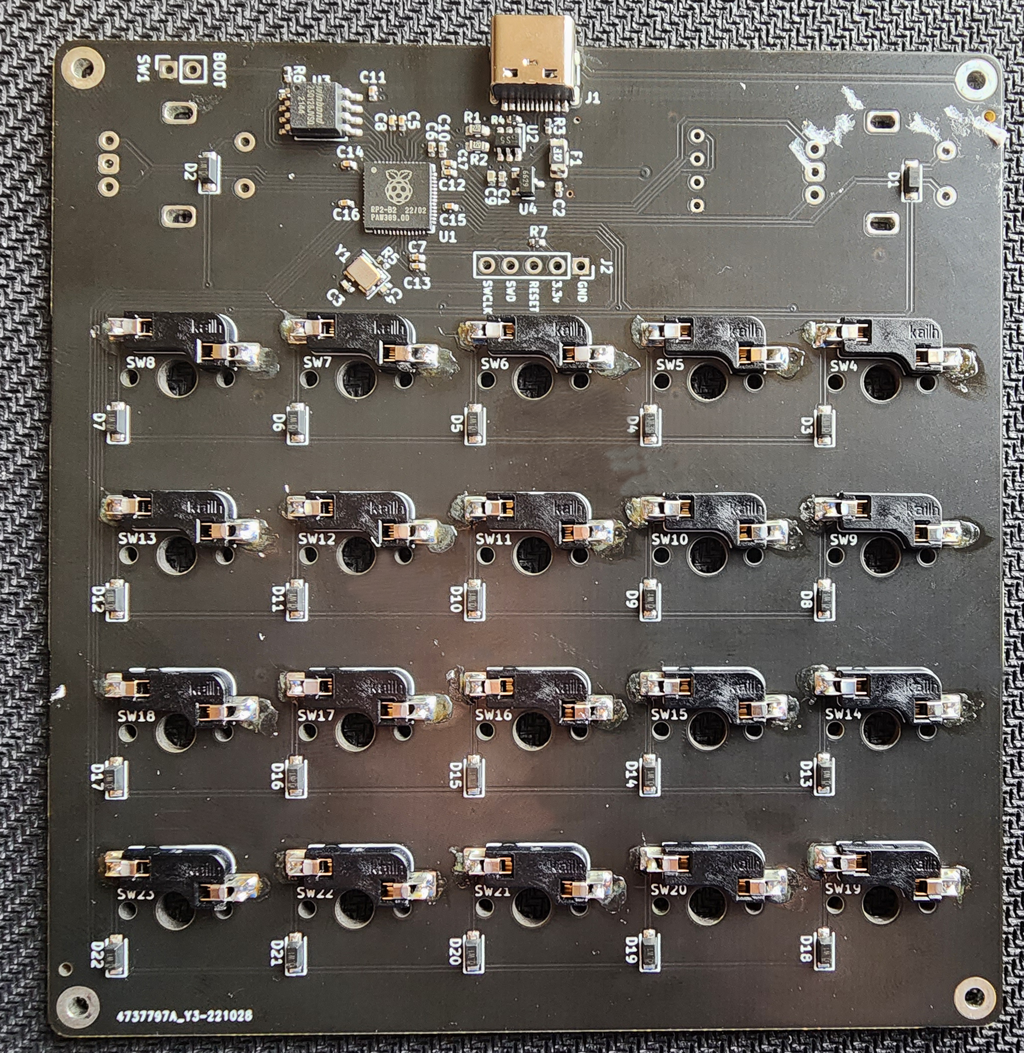 Sockets Soldered